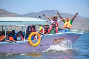 Kayaking, sport fishing, water biking, quad biking along the Nile shores
